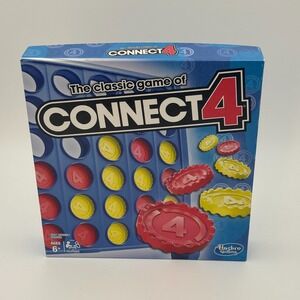 Hasbro Connect 4 Board Game Classic Strategy 2 Player Family Game NEW